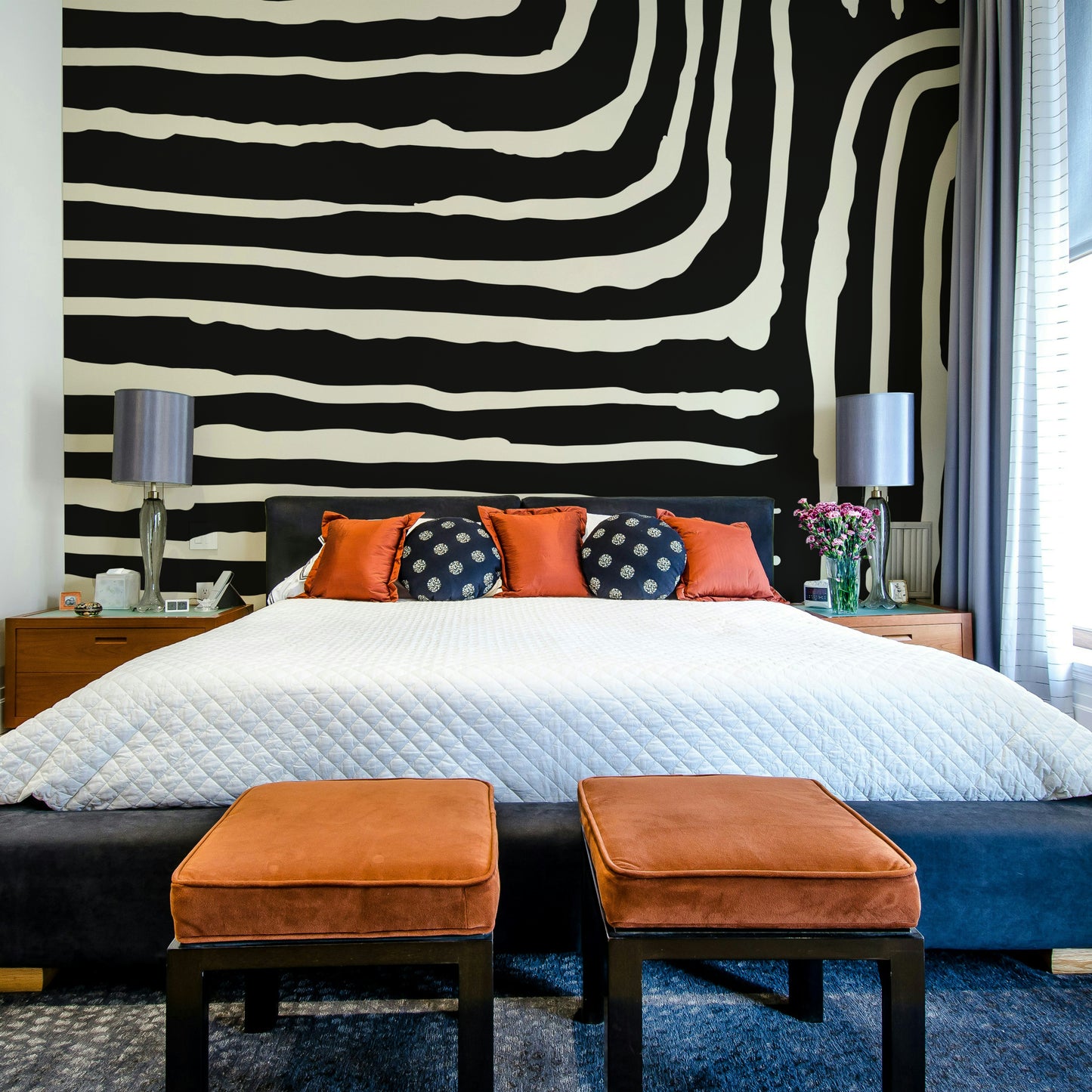 Abstract Stripe  Wall Mural