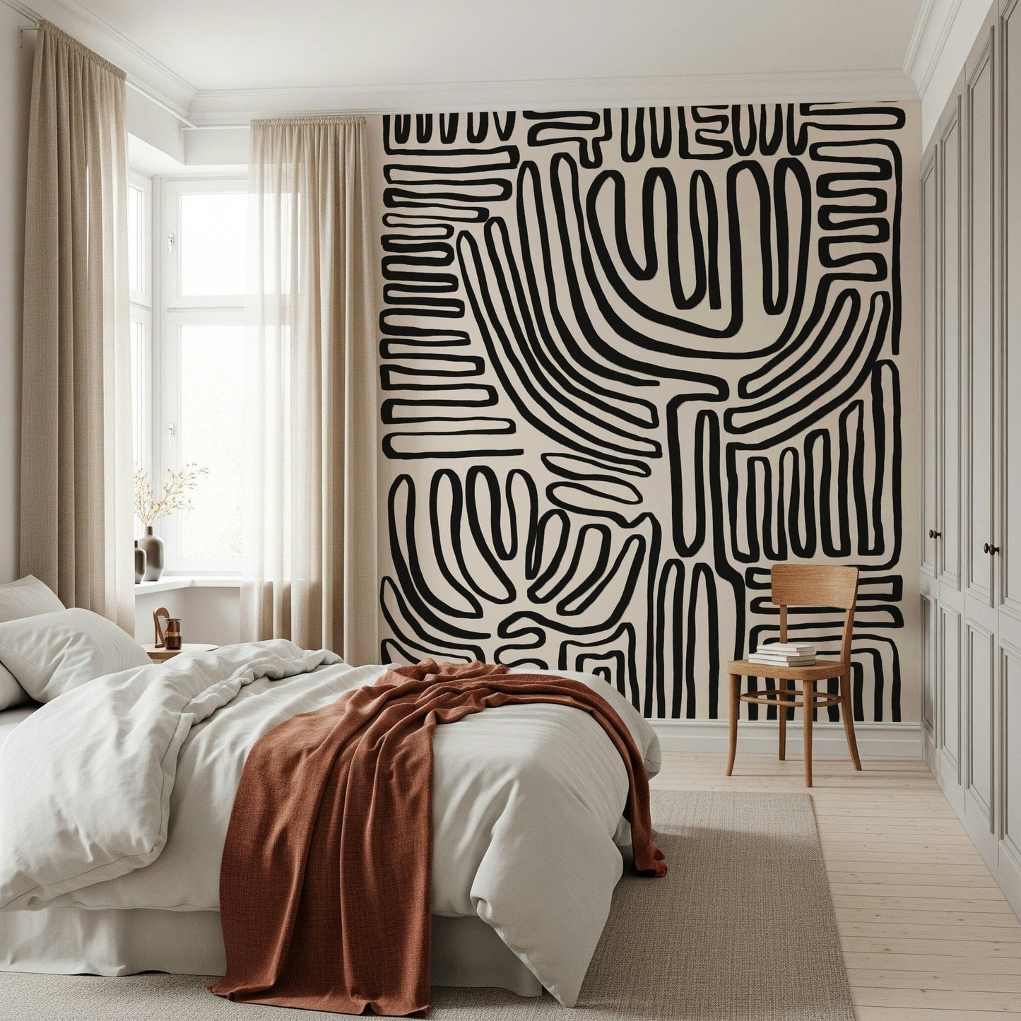 Tribal Echo Wall Mural