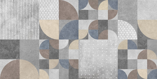 Abstract Cement Texture Geometric Wallpaper