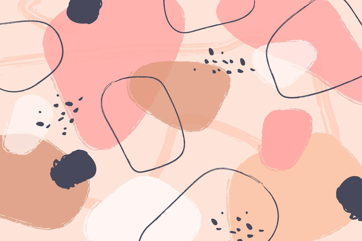Colorful Abstract Pastel Art Wallpaper Murals in your room