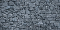 Slate Grey Rocky Wallpaper Mural - Giffywalls