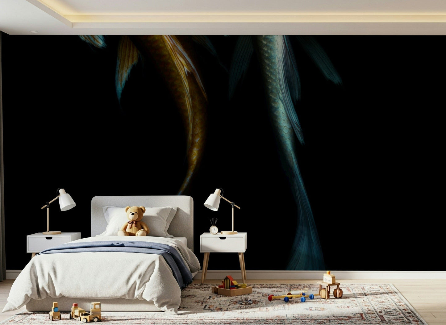 Abyssal Koi Wall Mural -2544367