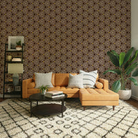 Warm earthy tribal wall mural for any room in your home.

