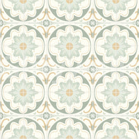 beautiful handmade tile look wallpaper

