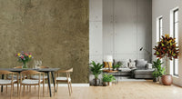Aged Hide Leather Wall Mural – Distressed leather pattern in natural hide tones for modern rustic interior décor.