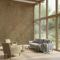 Soft Leather Finish Wallpaper – Aged chamois tones with smooth texture for a timeless and understated wall design.