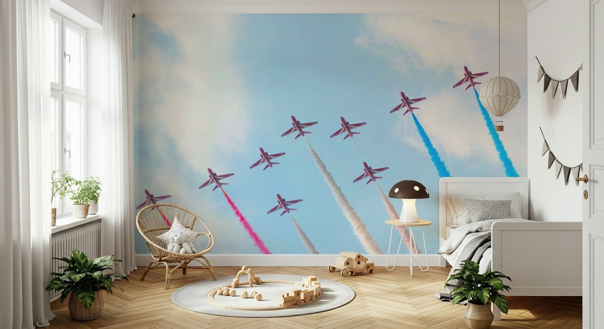 Air Show Spectacle Wall Mural