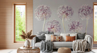 Allium Dreams Wall Mural