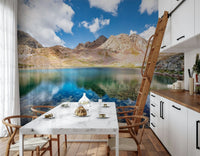 Alpine Azure Wall Mural
