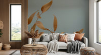 Amber Whispers Wall Mural