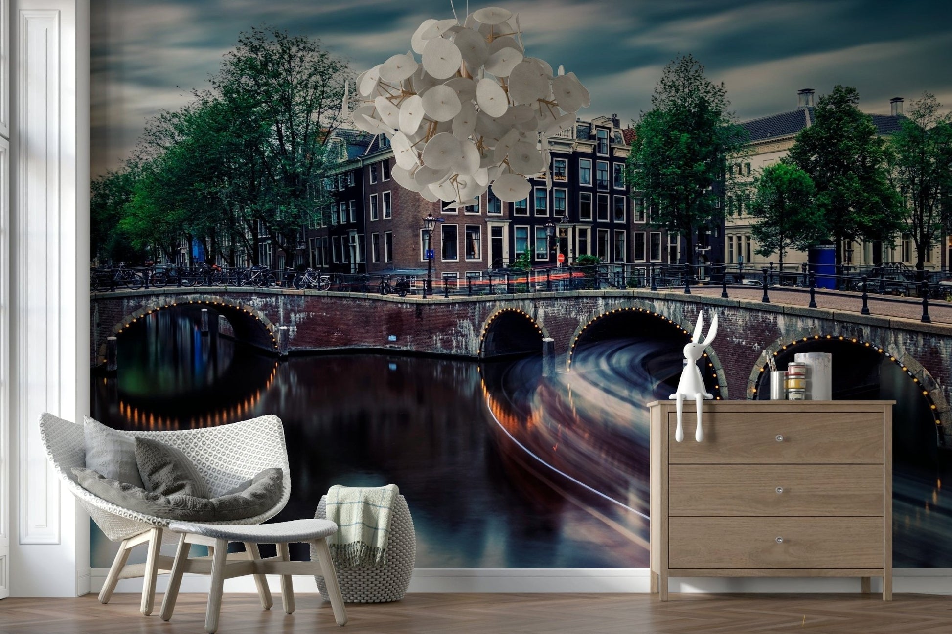 Amsterdam Canal Dreams Wall Mural