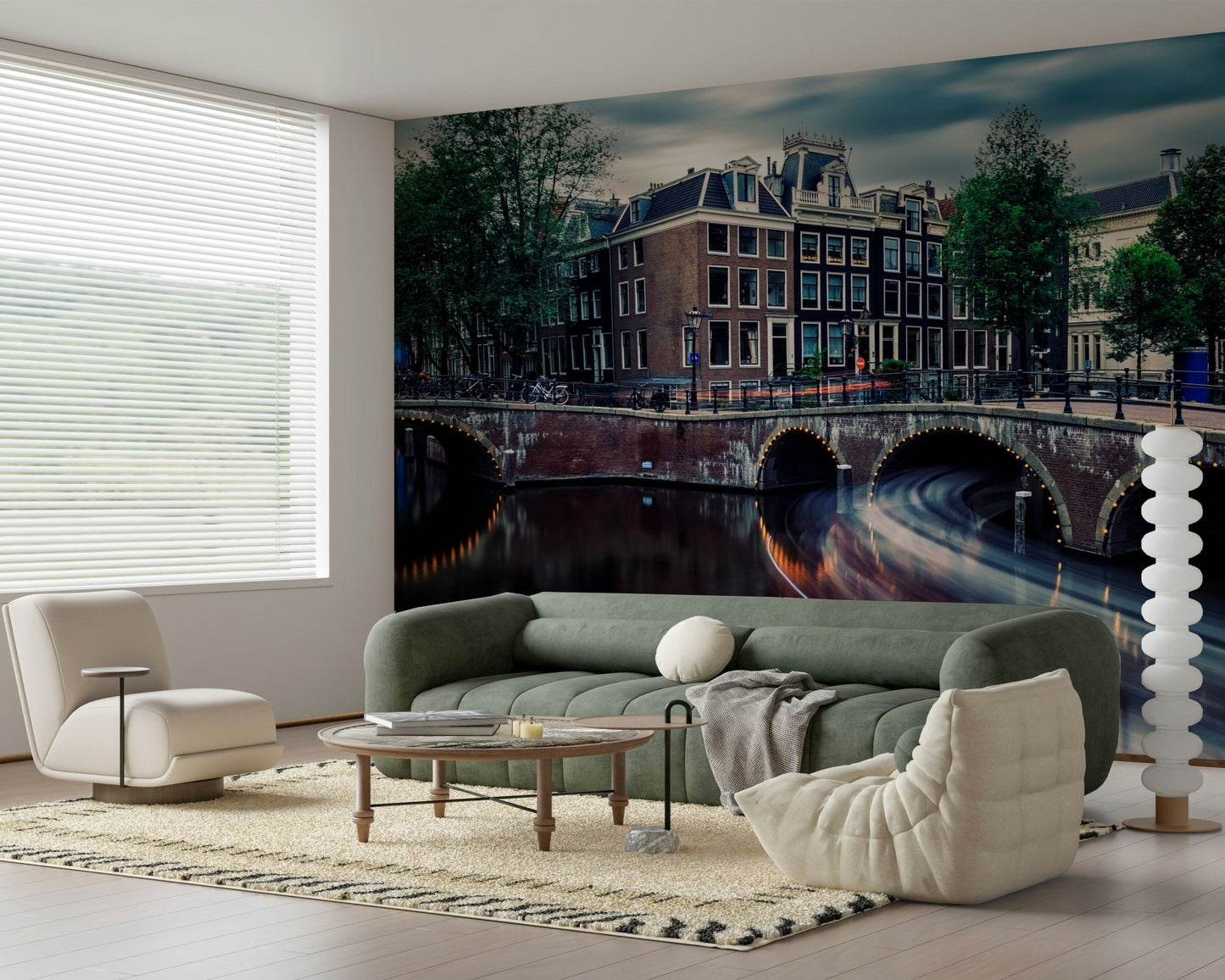 Amsterdam Canal Dreams Wall Mural