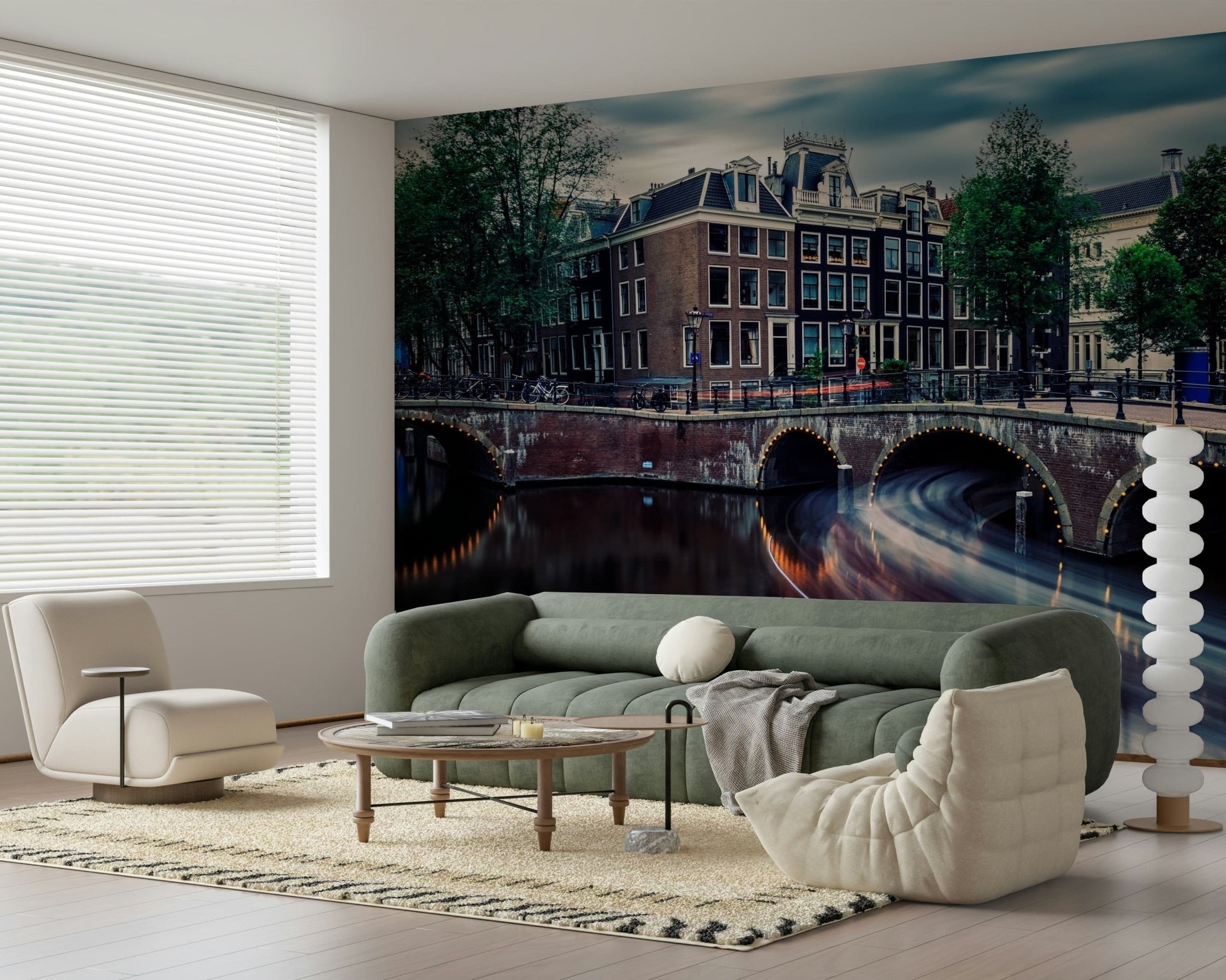 Amsterdam Canal Dreams Wall Mural
