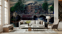 Amsterdam Canal Dreams Wall Mural