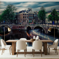 Amsterdam Canal Dreams Wall Mural