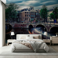 Amsterdam Canal Dreams Wall Mural