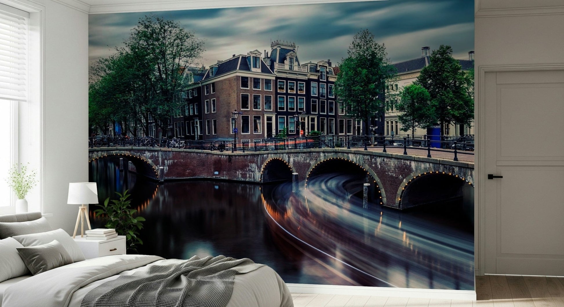 Amsterdam Canal Dreams Wall Mural