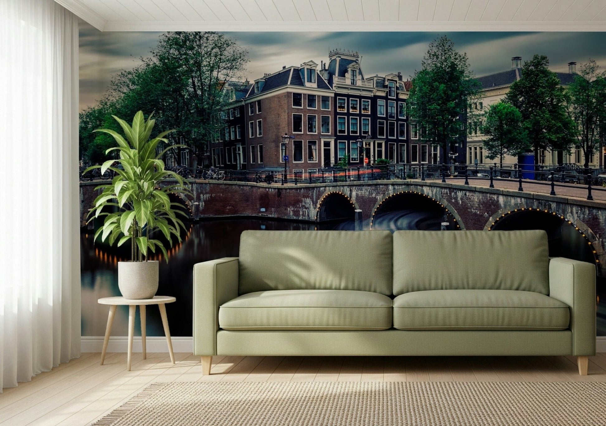 Amsterdam Canal Dreams Wall Mural
