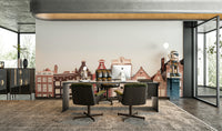 Architectural mural with iconic Dutch façades

