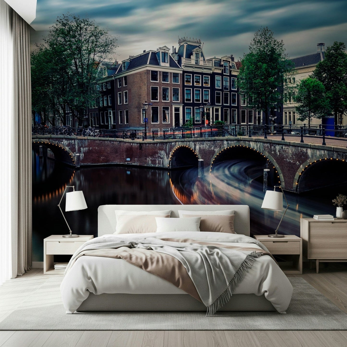 Amsterdam Canal Dreams Wall Mural
