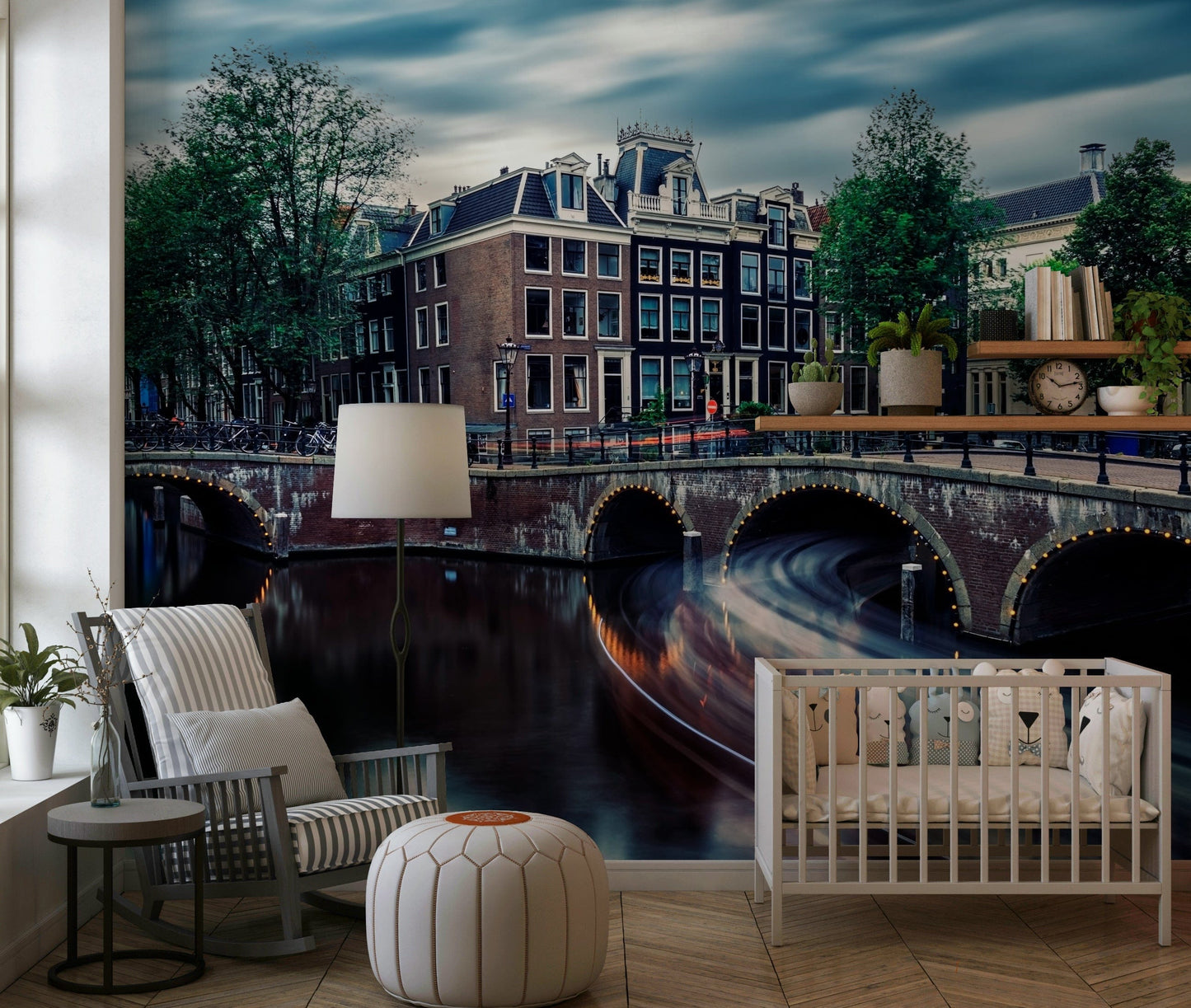 Amsterdam Canal Dreams Wall Mural