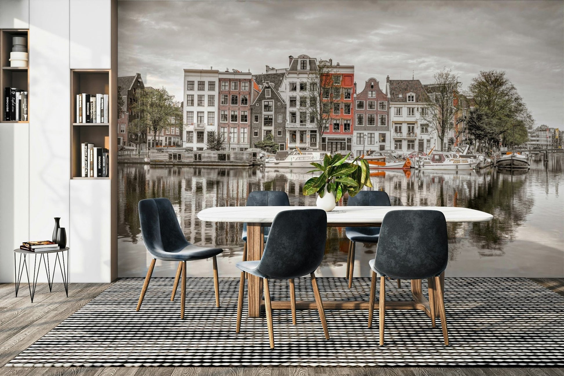 Overcast or bright sky.

