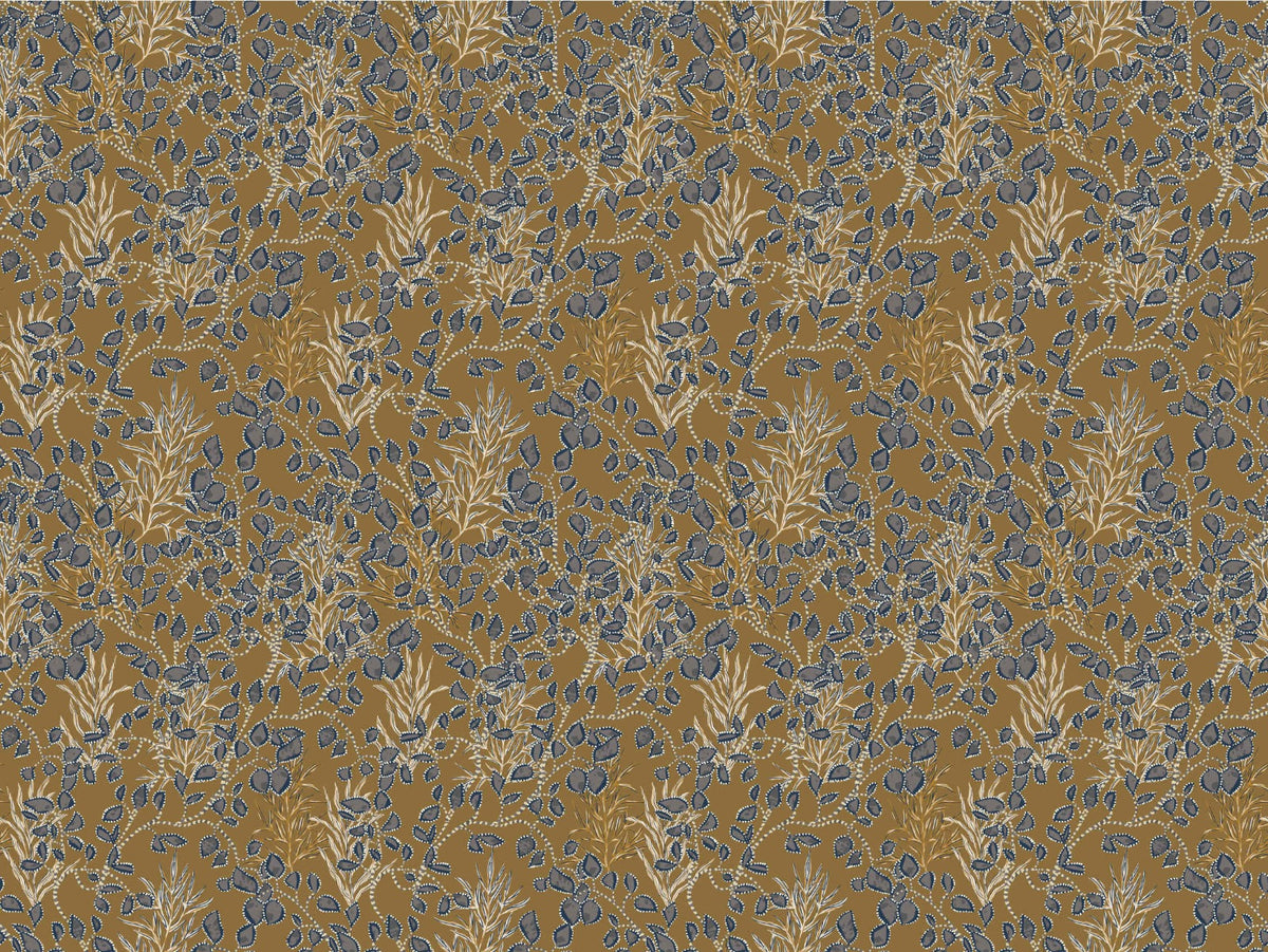 Bohemian Amber Jewel Wallpaper