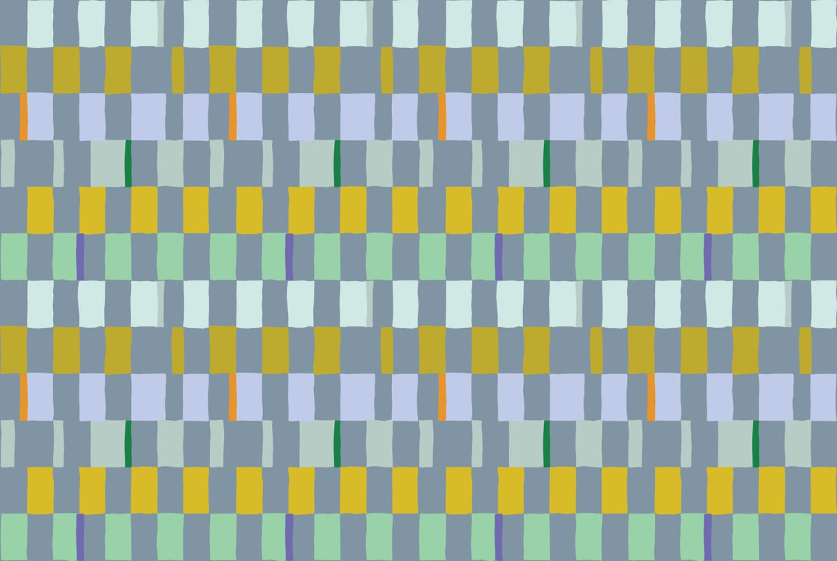 Enigmatic Tile Wallpaper in your room — zoomed