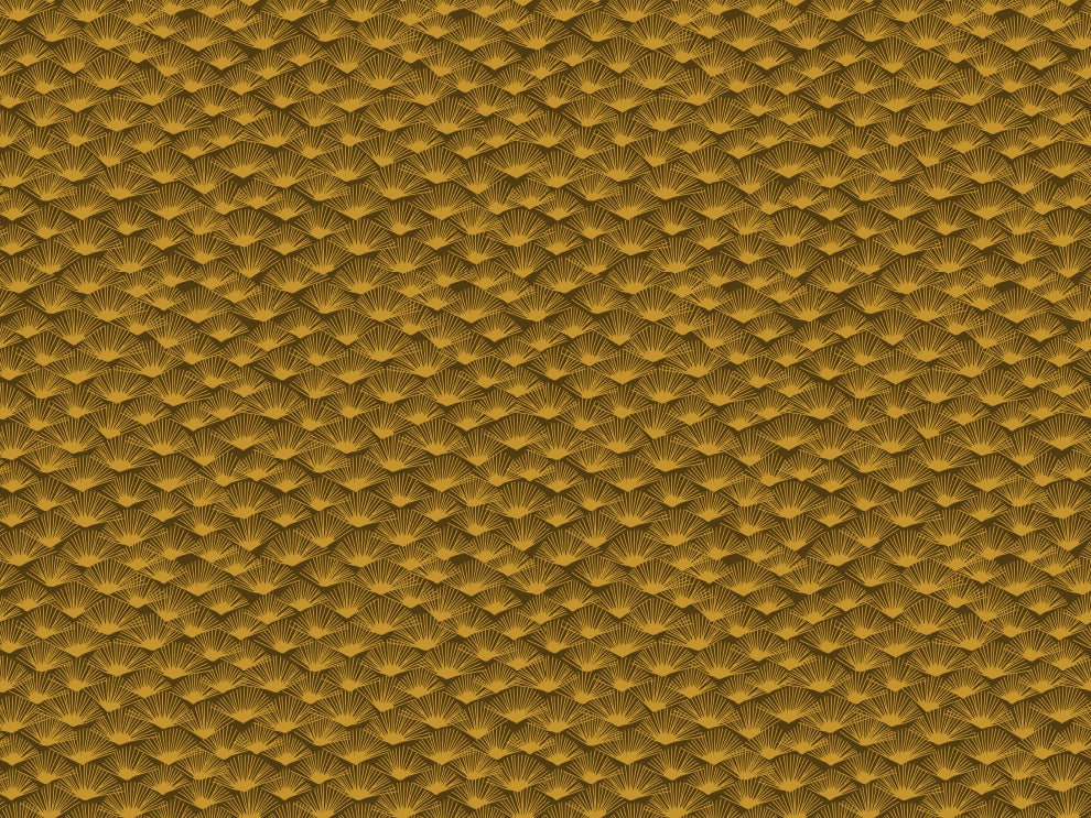 Art Deco Fanfare Wallpaper in your room — zoomed