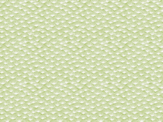 Tropical Fanfare Sage Wallpaper