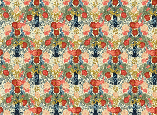 Heritage Rose Garden Wallpaper