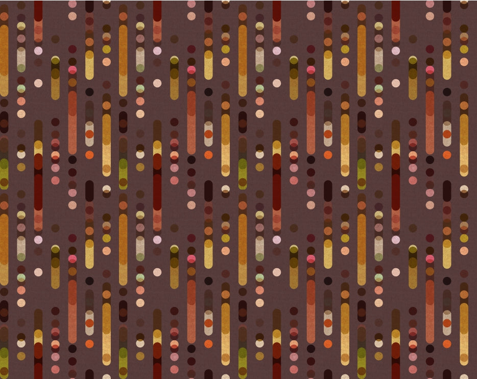 Hushed Geometry Wallpaper in your room