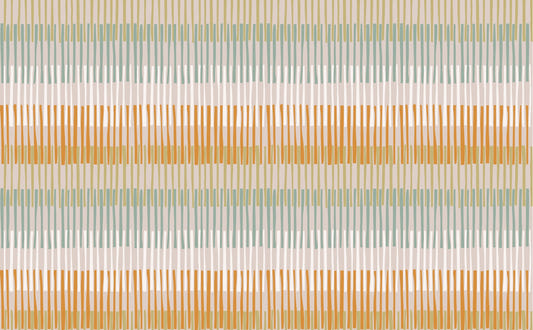 Earthy Striped Geometric Elegance Wallpaper