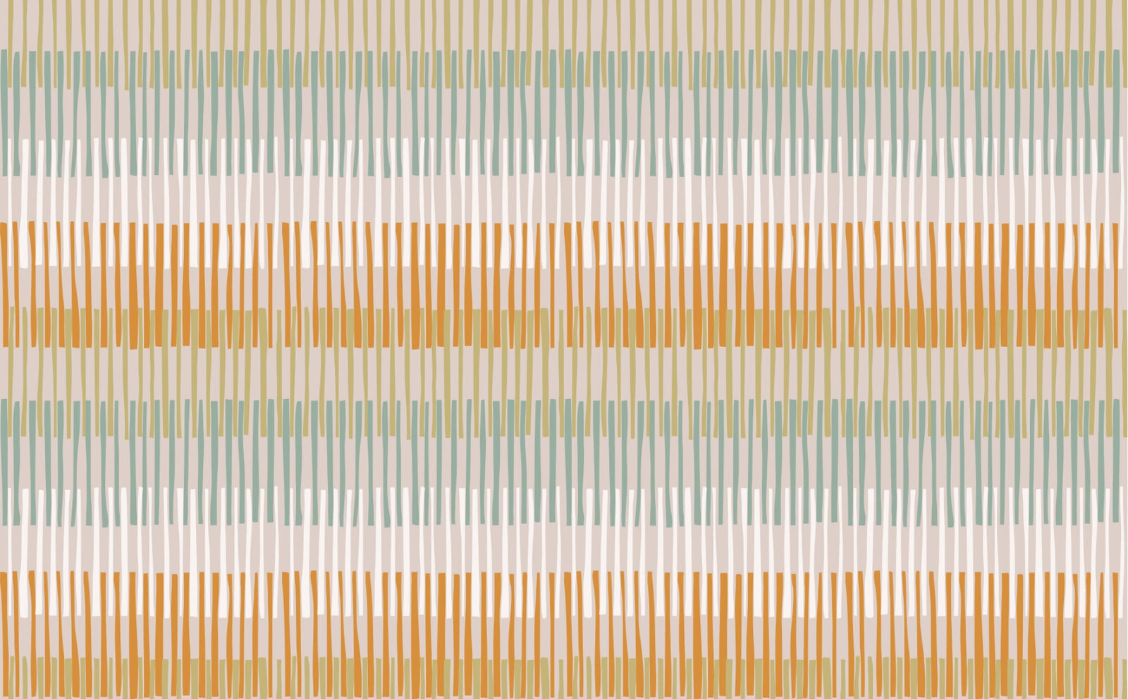 Earthy Striped Geometric Elegance Wallpaper in your room
