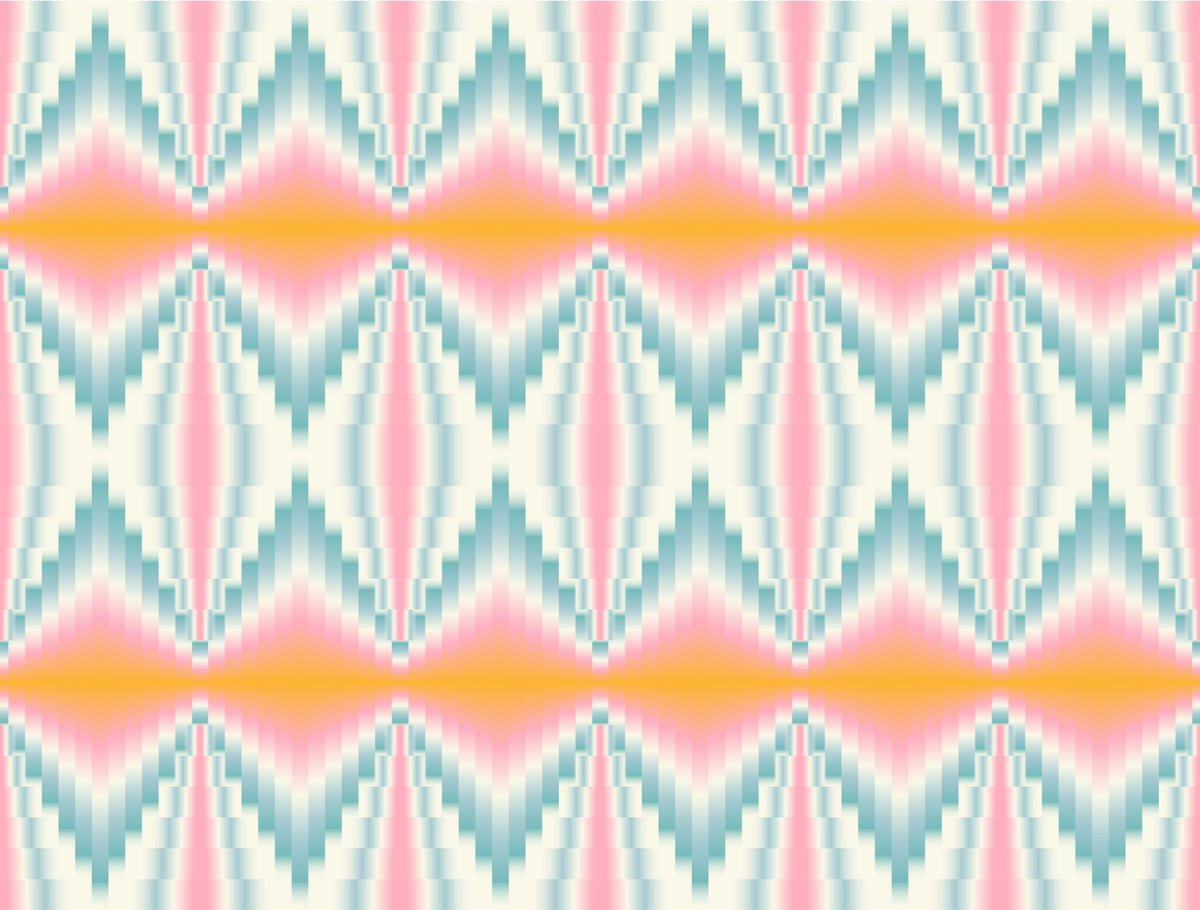 Sunset Mirage Diamond Array Wallpaper in your room