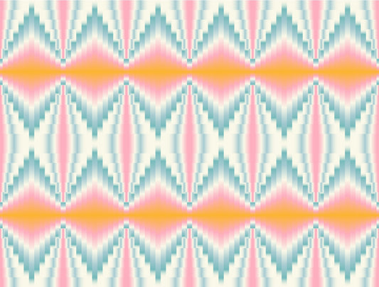 Sunset Mirage Diamond Array Wallpaper