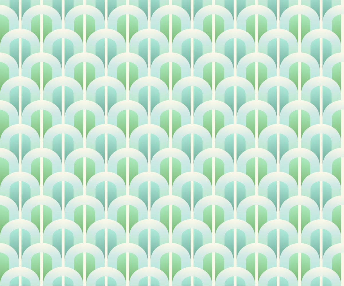 Arcadian Arches Wallpaper Mural in your room — zoomed