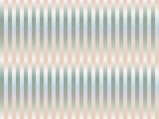 Blurred Striped Wall Mural