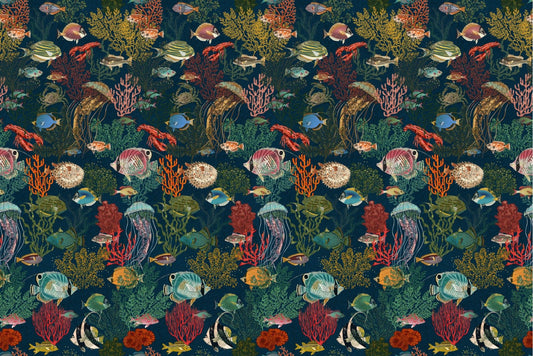 Enchanting Marine Life Wallpaper