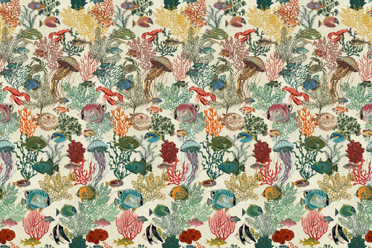 Aquatic Ballet Wallpaper Mural
