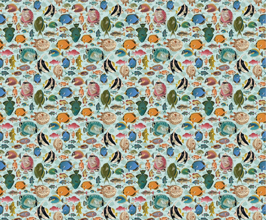 Oceanic Melody Wallpaper Mural
