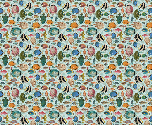 Oceanic Melody Wallpaper Mural