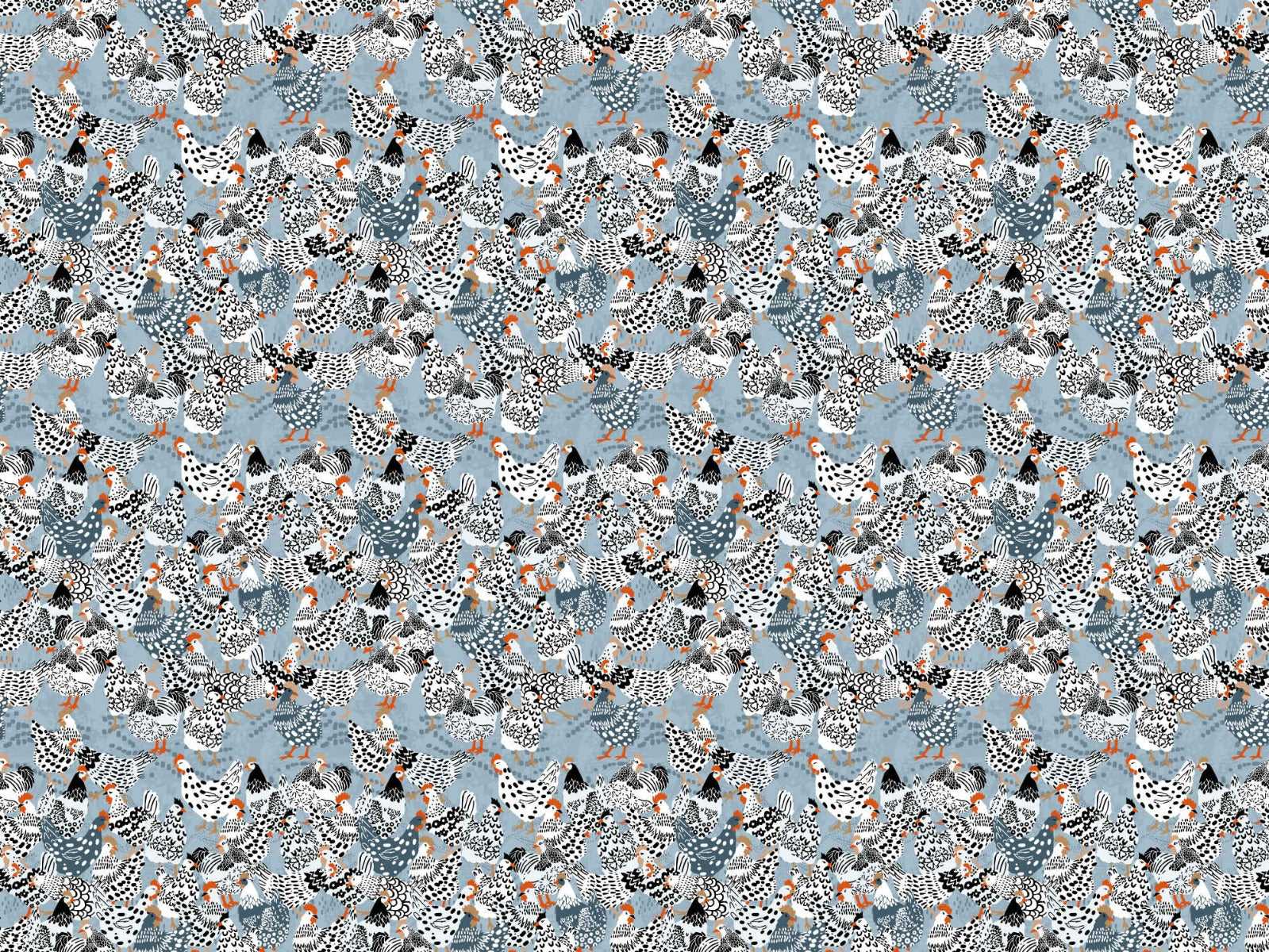 Chic Cluck Couture Wallpaper