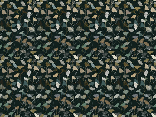 Twilight Ginkgo Symphony Wallpaper