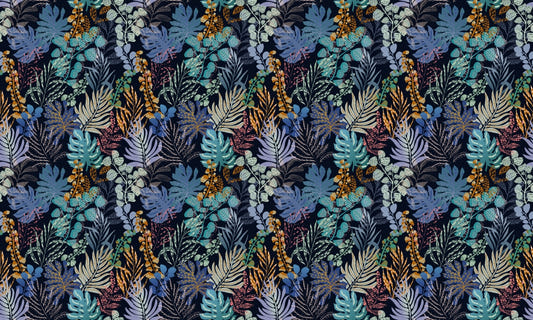 Jungle Night Symphony Wallpaper
