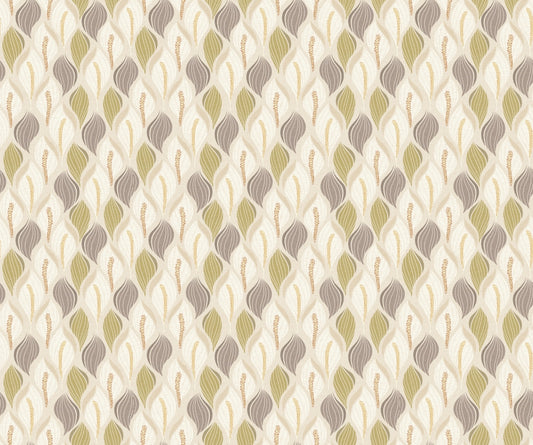 Seamless Serenity Lily Wallpaper