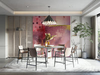 Analysis of Life (detail) Wall Mural featuring abstract layered textures.

