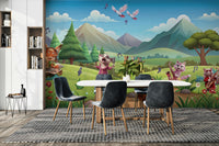 The overall feel is cheerful and active.

