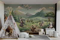 The overall feel is cheerful and active.

