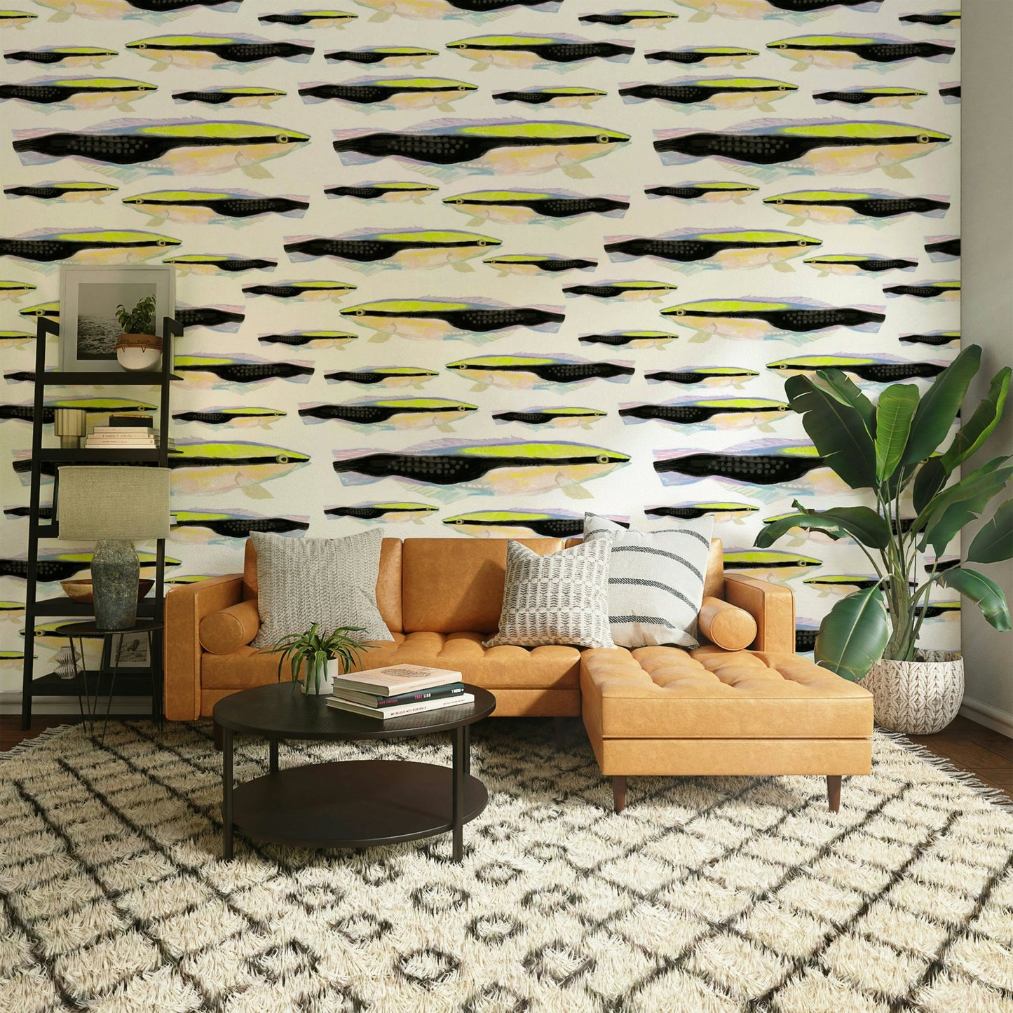 Artistic wallpaper – Animalia v2 nature pattern

